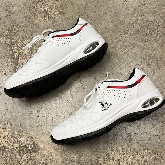 Naik Pllo white and red sneakers - Picture 4 of 7